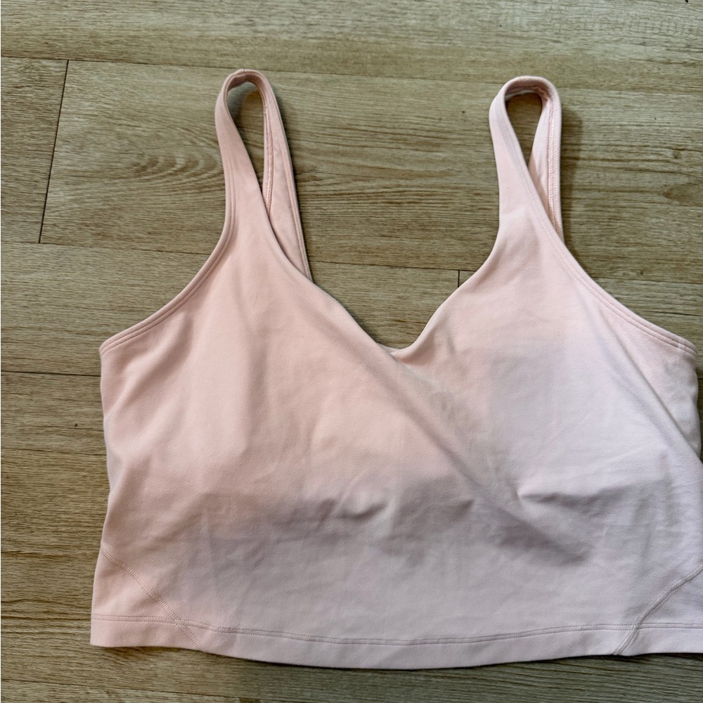 Lululemon Athletica align  Light Pink tank